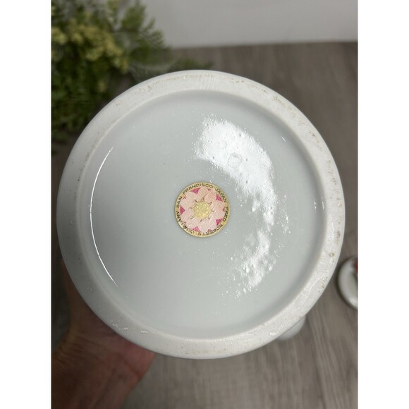 Vintage Japanese Tea Pot With Lid Bamboo Handle By Fred Roberts Co San Francisco - Picture 8 of 9